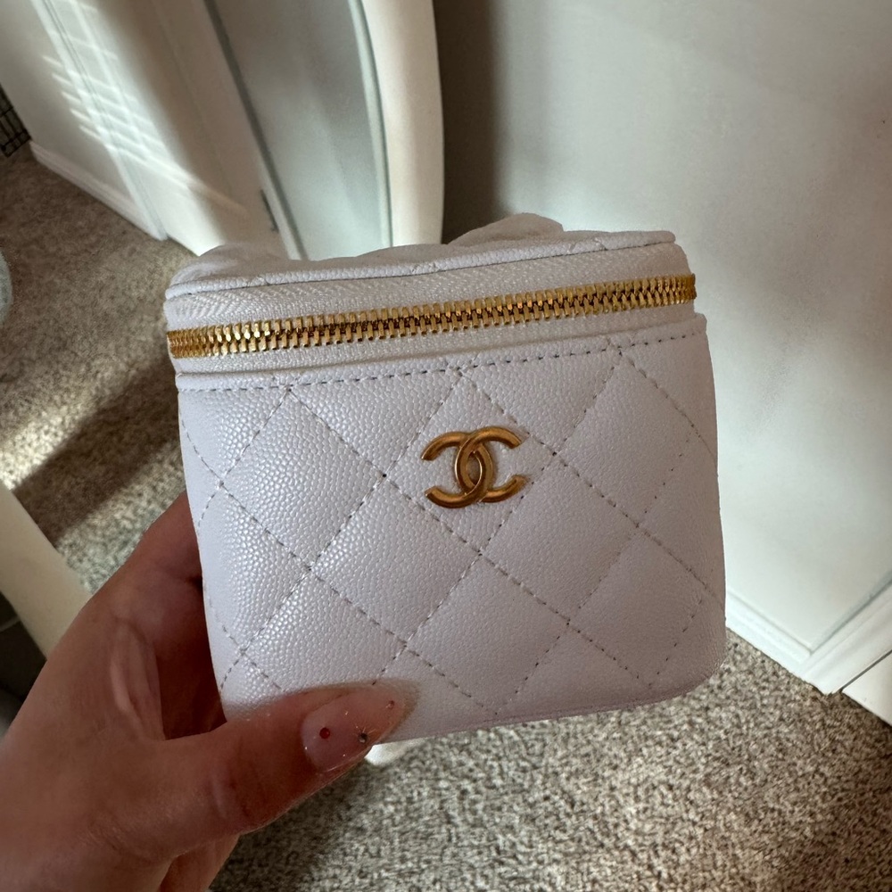 White Vanity Purse